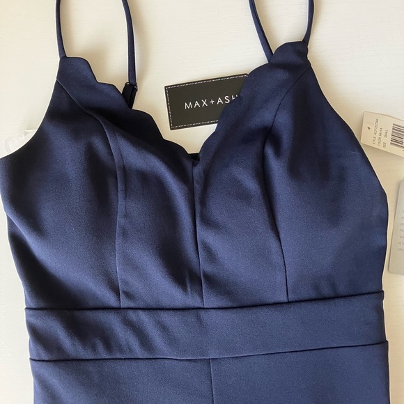 Max + Ash Spaghetti Strap Jumpsuit (Size Small) NWT - Picture 3 of 13